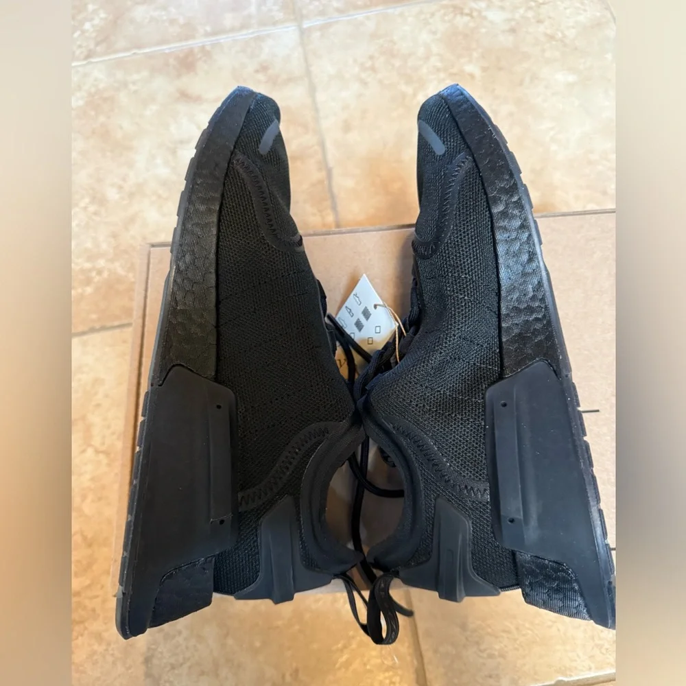 ADIDAS men’s Black Athletic Sneakers - Two different sizes